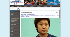 Desktop Screenshot of e-pingpongshop.com
